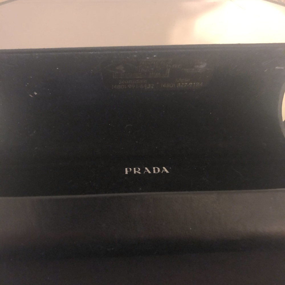 Prada Eyeglass Frames Case And Cleaning Cloth - image 8
